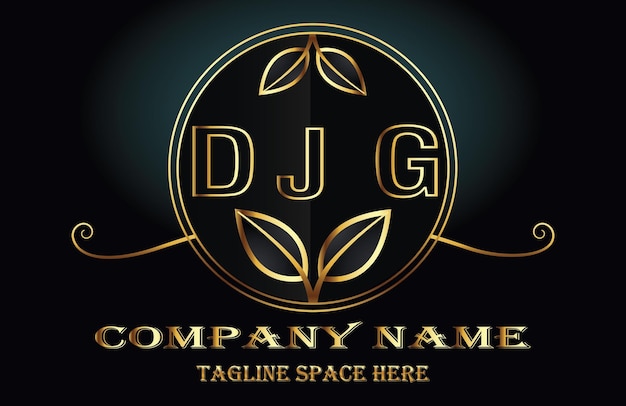 Vector logotipo de la letra djg