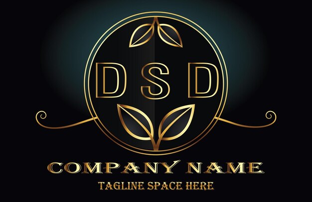 Vector logotipo de la letra dsd