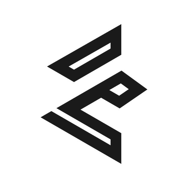 Logotipo de la letra e con un concepto simple y atractivo