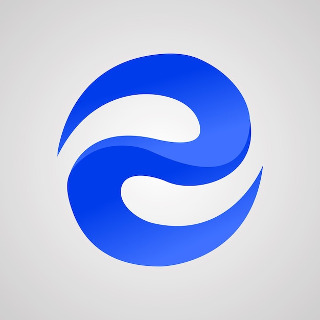 Logotipo de la letra e
