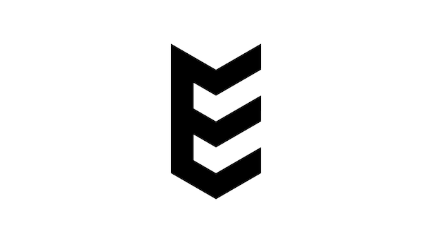 Logotipo de la letra E