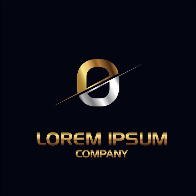 Logotipo de letra estilo tornillo