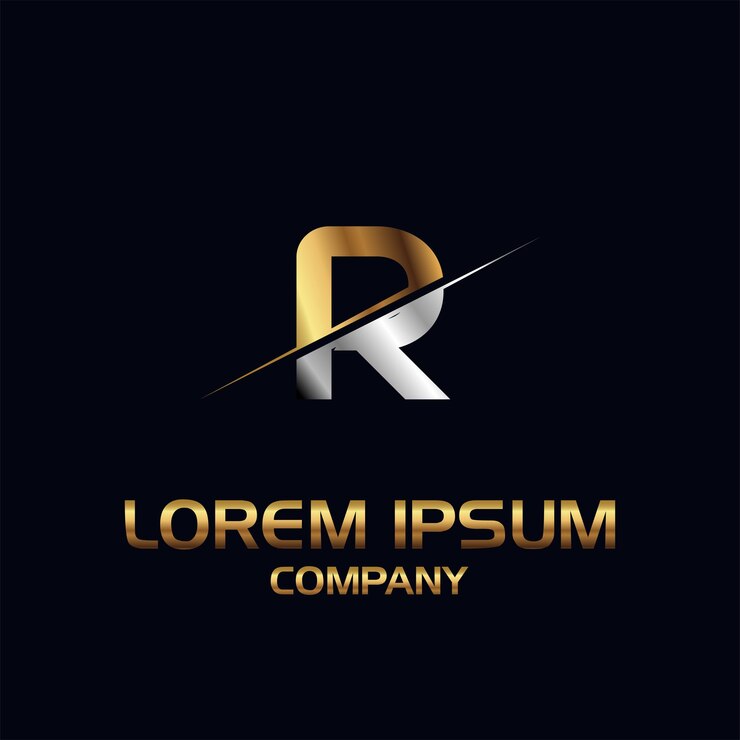 Logotipo de letra estilo tornillo