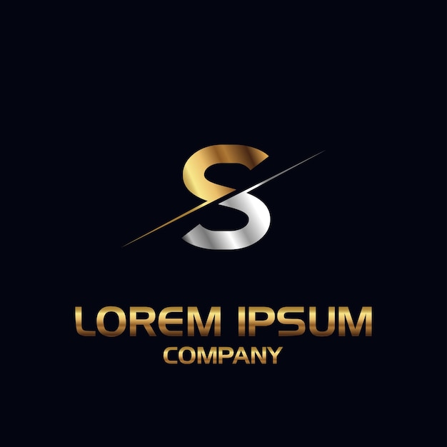 Logotipo de letra estilo tornillo