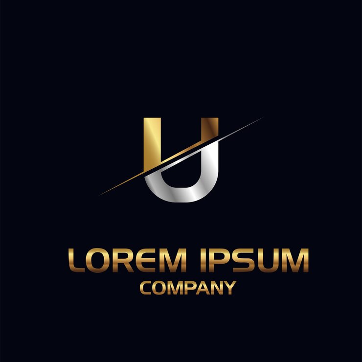 Logotipo de letra estilo tornillo