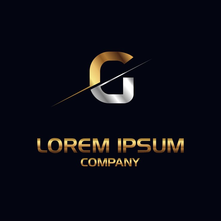 Logotipo de letra estilo tornillo