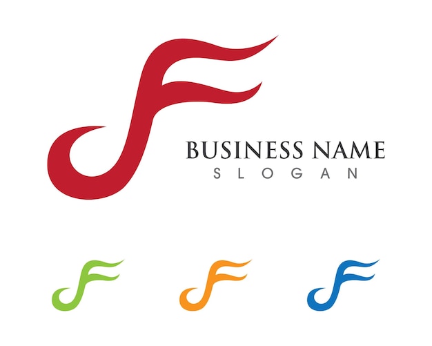 Logotipo de la letra f