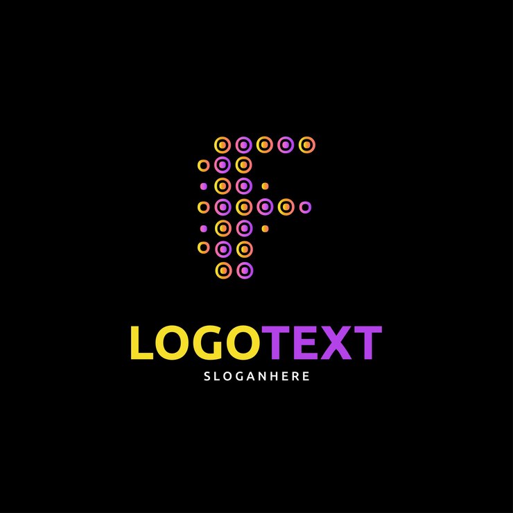Vector logotipo de la letra f