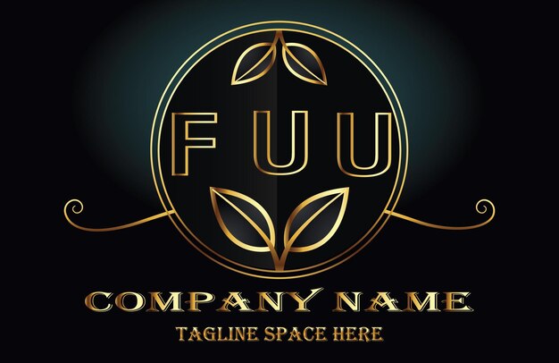 Vector logotipo de la letra fuu