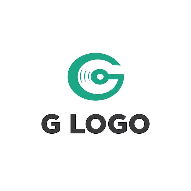 logotipo de la letra G del alfabeto