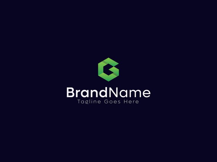 Logotipo de la letra G degradado