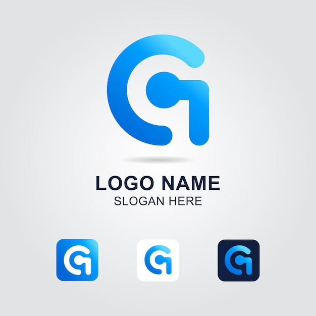 Logotipo, letra g