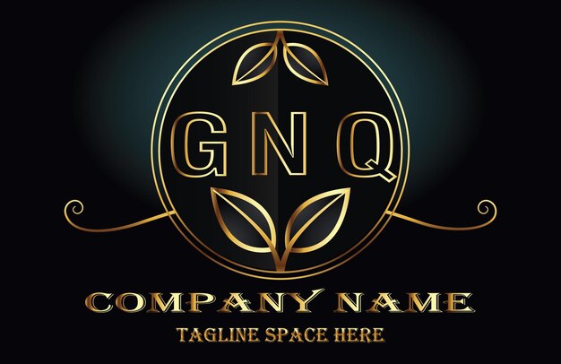 El logotipo de la letra GNQ