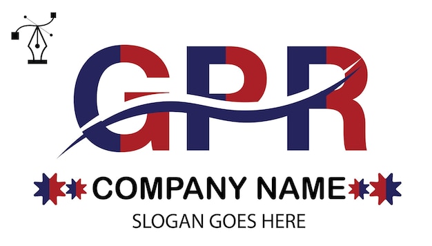 Logotipo de la letra gpr