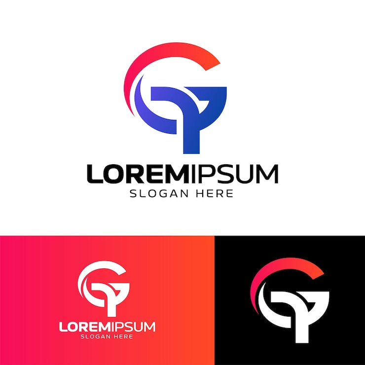 Vector el logotipo de la letra gt abstract