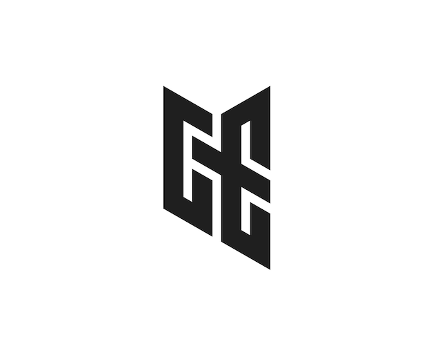 Logotipo de la letra GTC Logotipo de las iniciales del alfabeto GTC