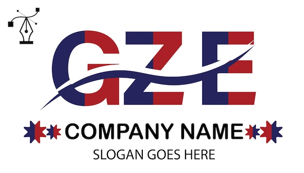 El logotipo de la letra gze