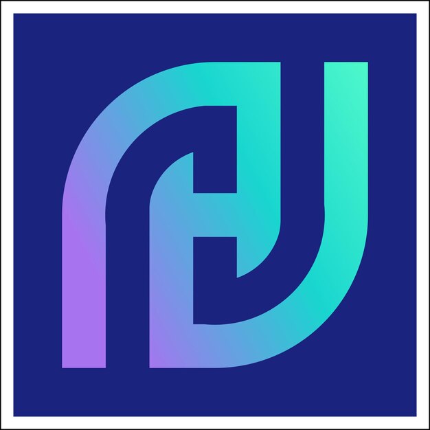 El logotipo de la letra H, el icono de la carta H, el cielo azul, las montañas púrpuras, la majestad 3D, representa símbolos y señales en un