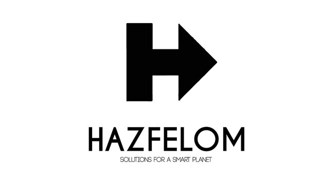El logotipo de la letra H
