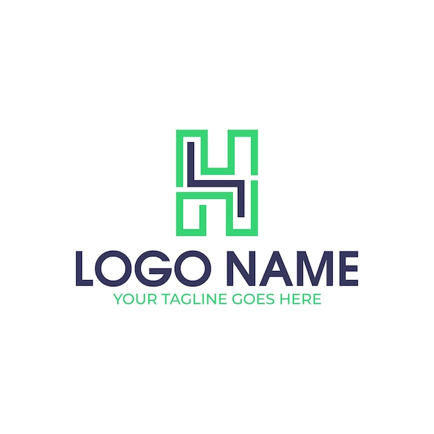 Logotipo de la letra h