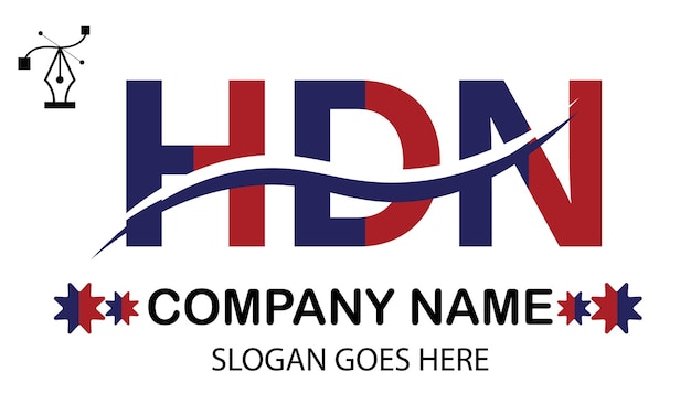 Logotipo de la letra HDN