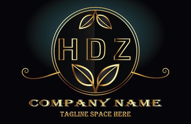 Logotipo de la letra HDZ