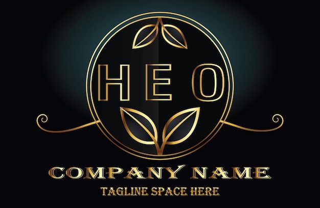 Logotipo de la letra HEO