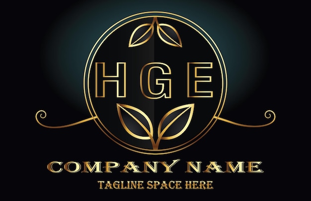Logotipo de la letra HGE