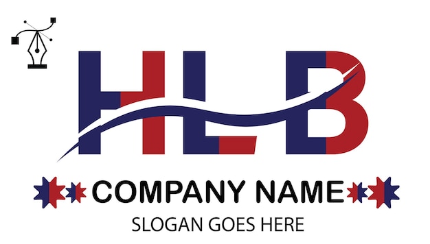 Logotipo de la letra HLB