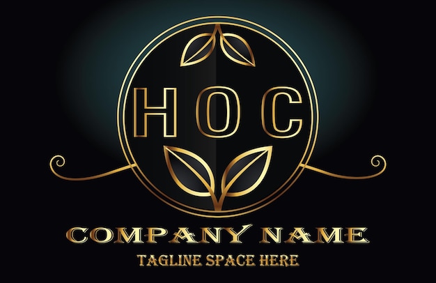 Logotipo de la letra hoc