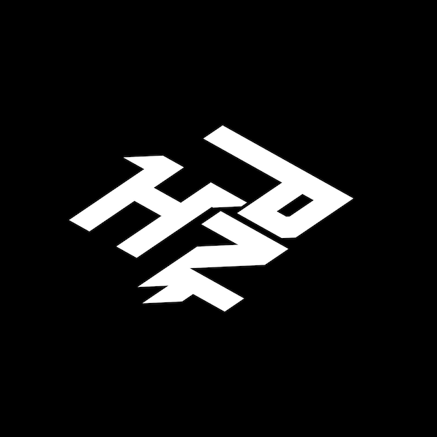 Logotipo de la letra HPZ Diseño del logotipo del monograma HPZ para empresarios y negociosEl mejor icono de HPZ
