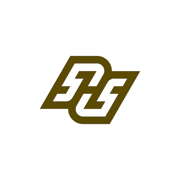 Logotipo de letra HS o SH