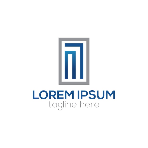 Logotipo de letra I moderno concepto de diseño de logotipo de letra I ilustración de plantilla vectorial aislada