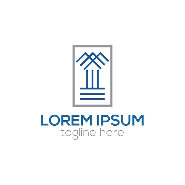 Logotipo de letra I moderno concepto de diseño de logotipo de letra I ilustración de plantilla vectorial aislada