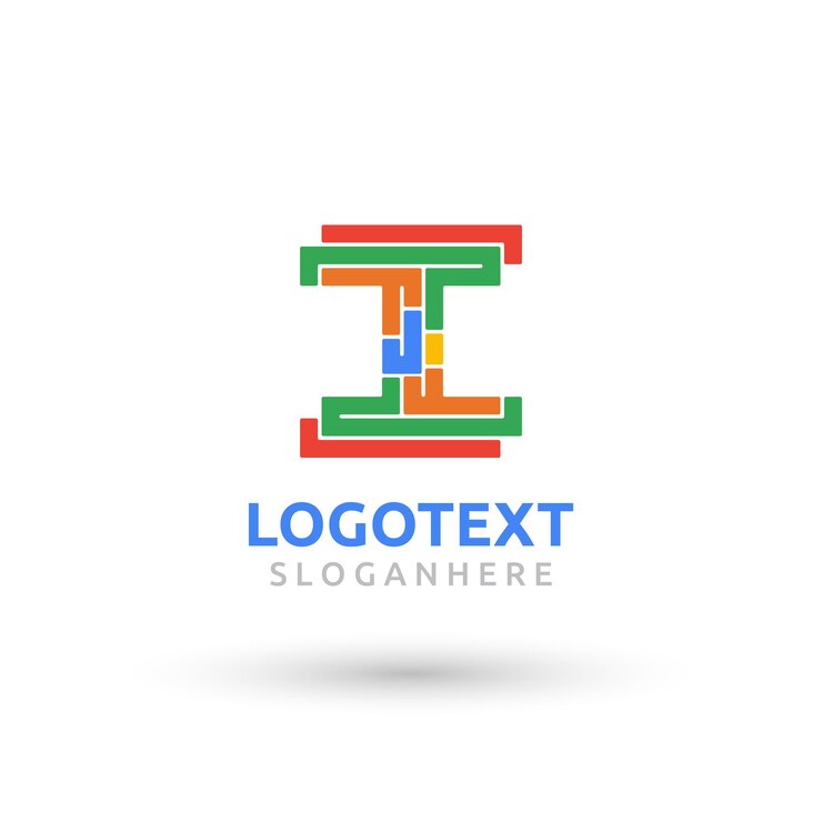 Vector logotipo de la letra i