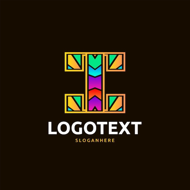 logotipo de la letra I