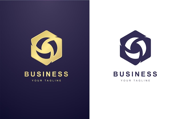 Vector logotipo de la letra inicial o para empresas o empresas de medios.