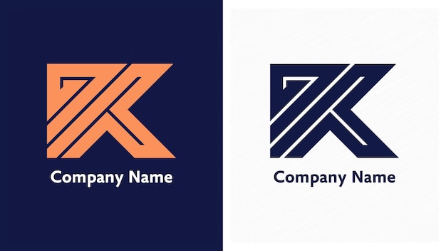 Logotipo de letra K premium