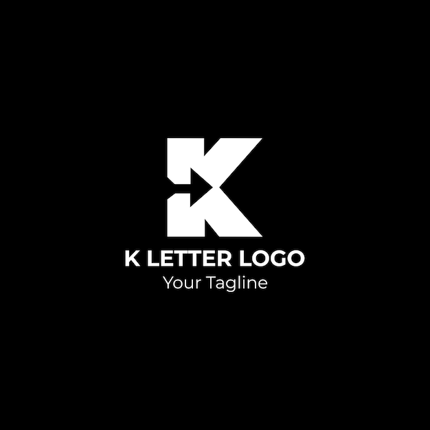 El logotipo de la letra K