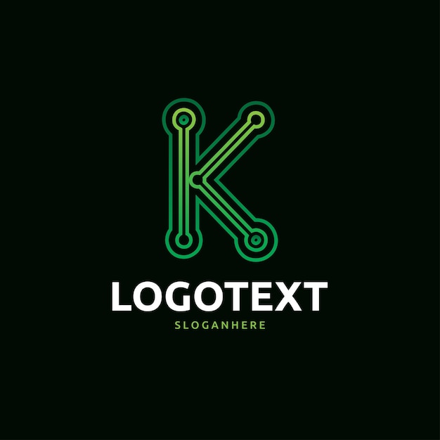 Logotipo de la letra k