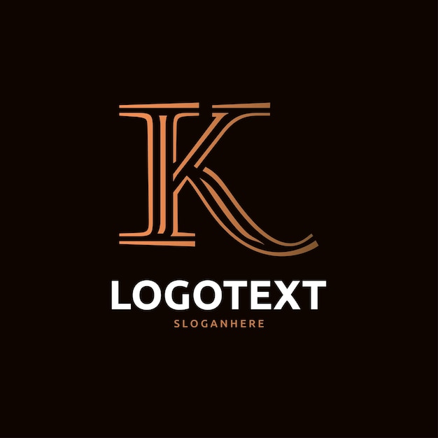 Logotipo de la letra k