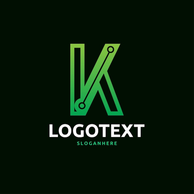 Logotipo de la letra k