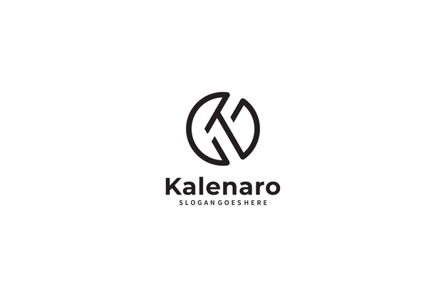 Logotipo de la letra k