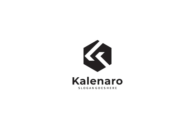 Vector logotipo de la letra k