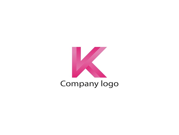 El logotipo de la letra k