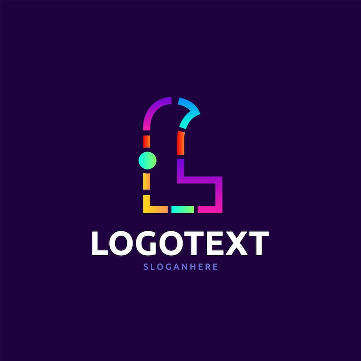 Vector logotipo de la letra l