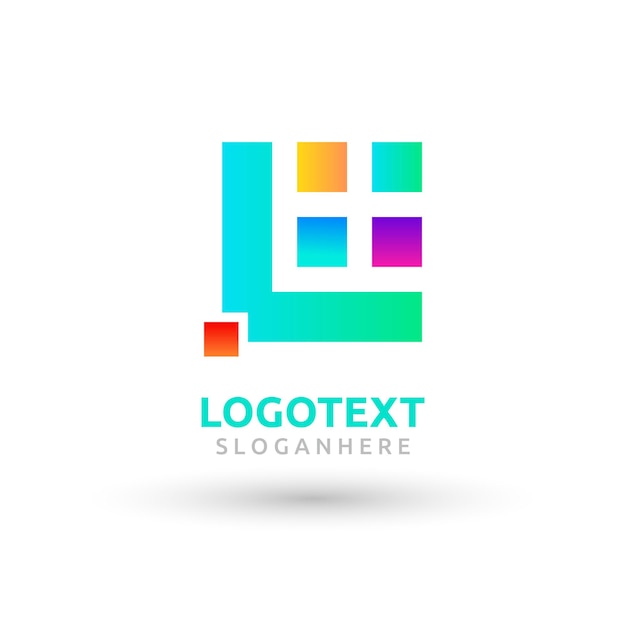 Vector logotipo de la letra l