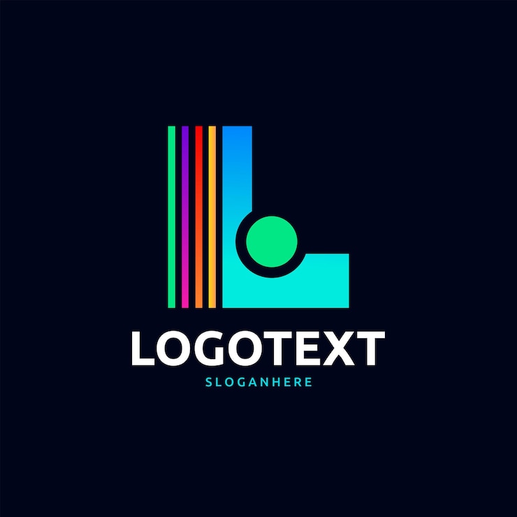 Vector logotipo de la letra l