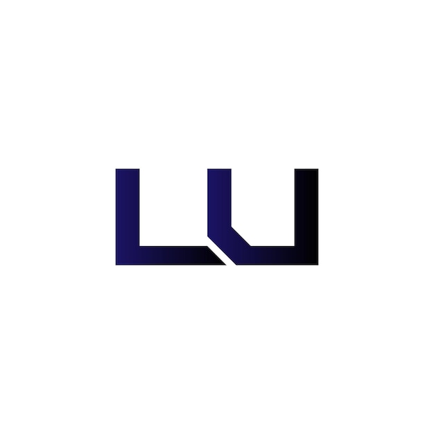 El logotipo de la letra lu