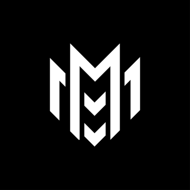 Logotipo de la letra M Logotipo de la letra MM Logotipo